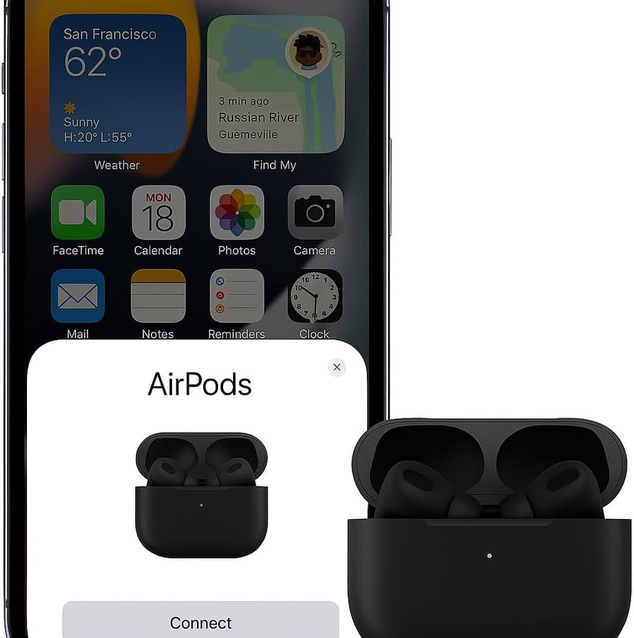 Black EarPods Pro 2 ANC